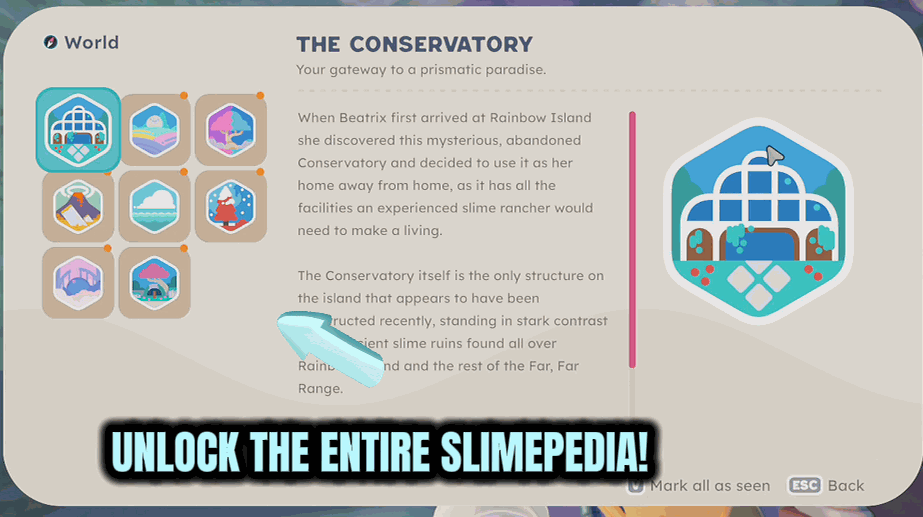 Slime Rancher 2 — Slimepedia Unlocker (screenshot 2)